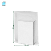 bolsa rectangular polietileno 50 70 25 rellena para sellar
