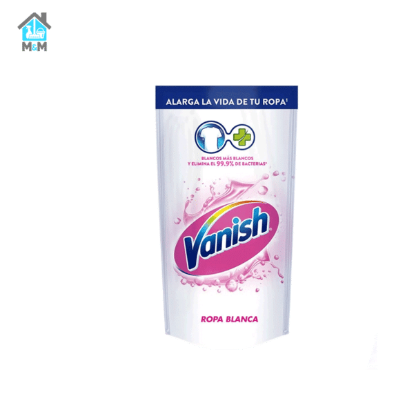 doypack vanish liquido blanco ropa blanca