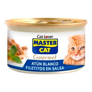 Lata comida para gato Master Cat Atun Blanco