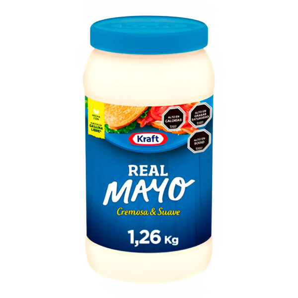 pote mayonesa kraft cremosa y suave 1 kilo