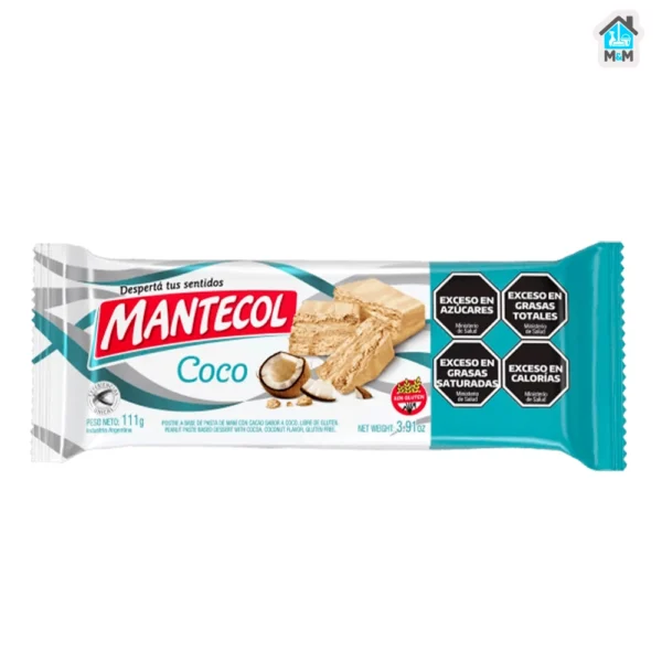 Mantecol Coco - 111 Gramos - Sin Gluten