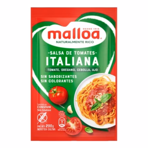 Salsa de tomate Malloa italiana 200 g