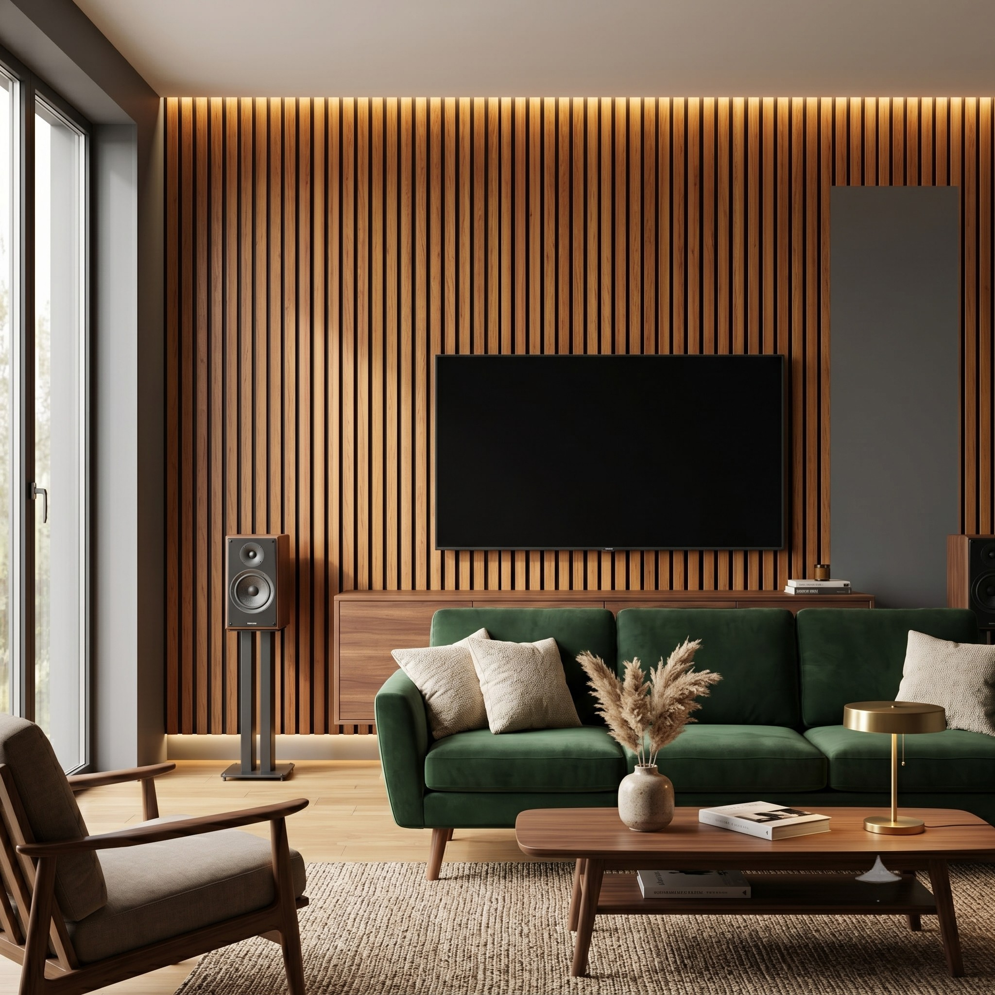 Panel Wall Panel - 2.40 X 30 - Caja 10 Paneles Rinde 7,2 M2 - Roble - Imagen 3