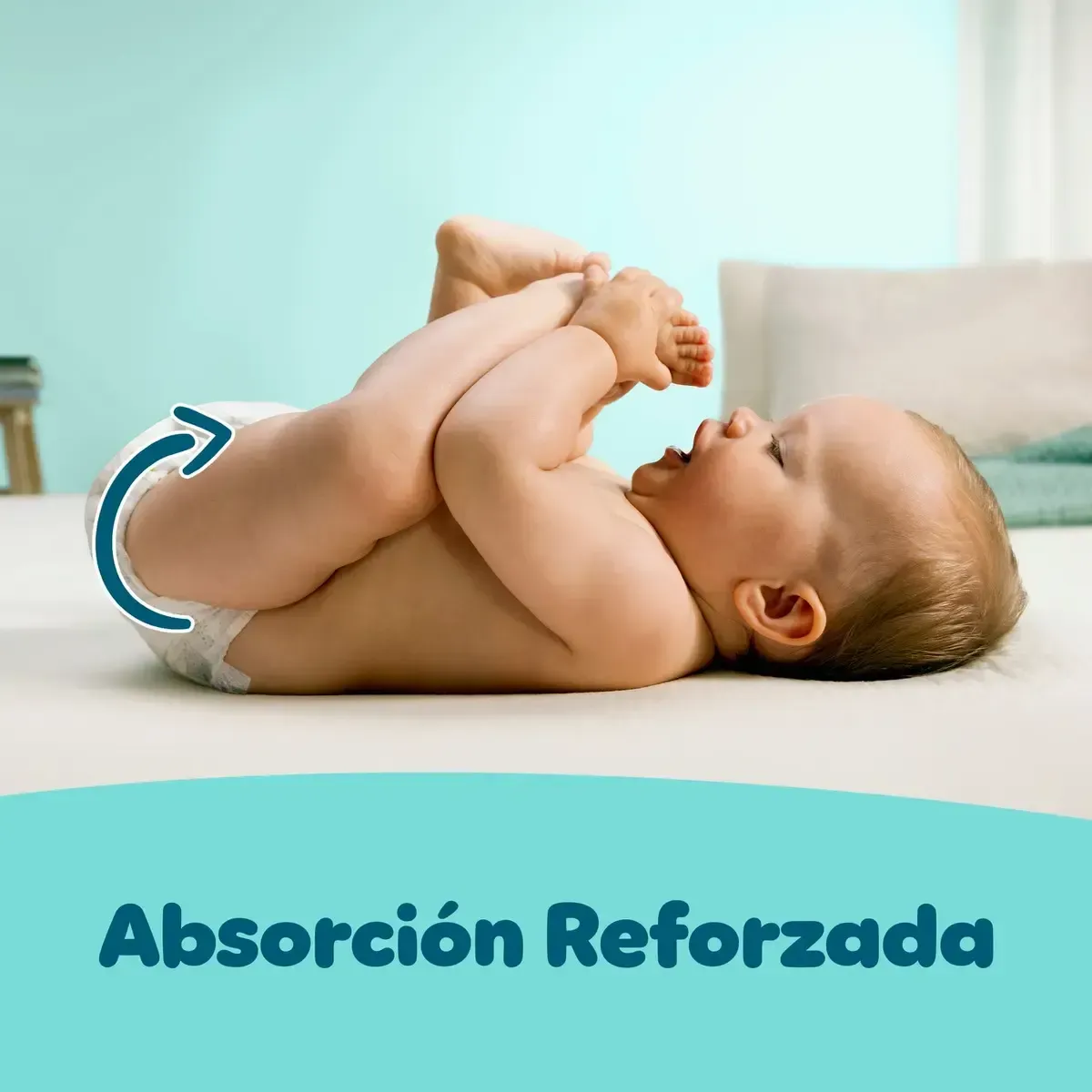 Pañal Pampers Premium Care Talla M 86 Un - Imagen 4